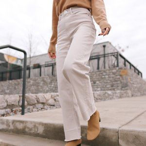 Everlane The Way High Jean-Flax-Size 26